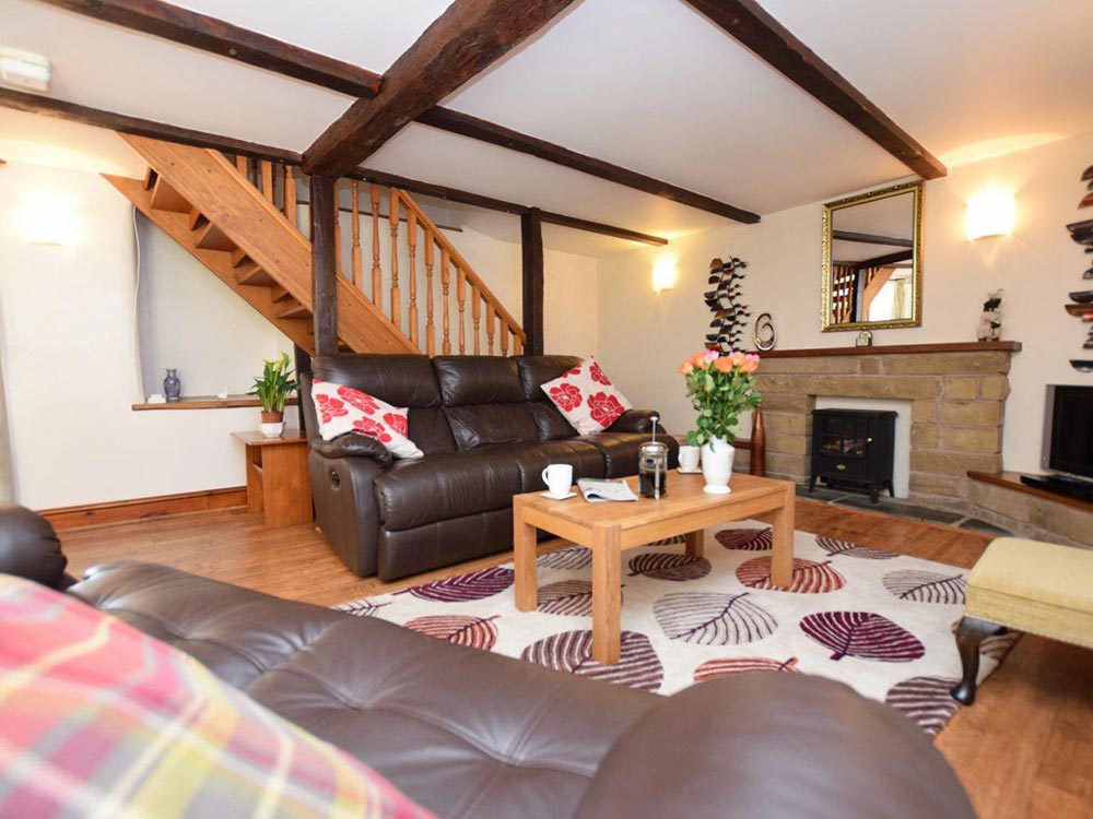 Sofas in Clover Cottages Living Room
